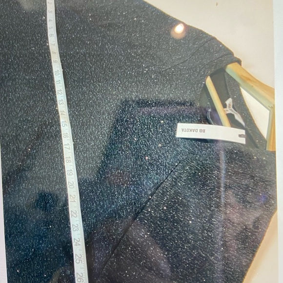 BB Dakota Robin Black Shimmer Pullover - Picture 5 of 6